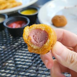 Tumwater Valley Municipal Golf Course - Best mini corn dogs made in house