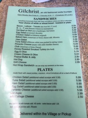 Menu photo 5 Gilchrist Birmingham, AL