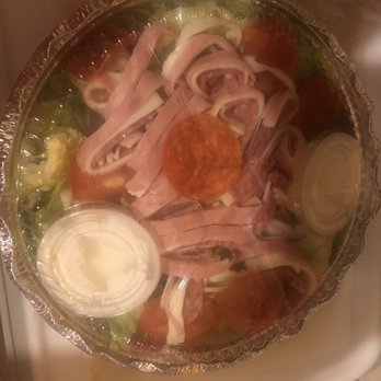 Mario's Pizza - Antipasto Salad look at all the meat! - Pizza Near Me - El Mirage, Arizona Mario's Pizza - Antipasto Salad look at all the meat! - Pizza Near Me - El Mirage, Arizona