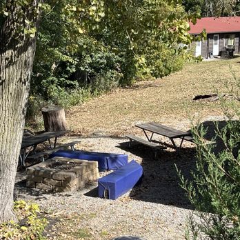 Club 76 Cafe - Looks like a firepit out back! - Cafes Near Me - North Liberty, Iowa