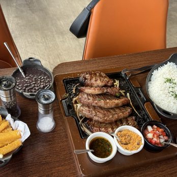 Show De Carnes Express - Picanha Steak Plate and polenta side - Brazilian Near Me - Vacaville, California