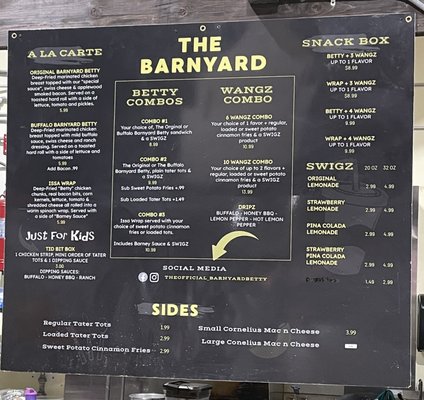 Menu photo 2 The Barnyard Bradenton, FL Menu photo 2 The Barnyard Bradenton, FL