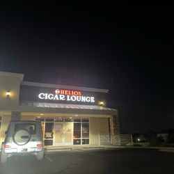 Helios Cigar Lounge - Outside view from parking