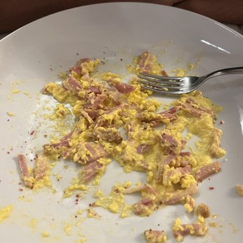 Ostaria al Vecio Pozzo - "Carbonara" more like scrambled eggs and ham - Italian Near Me - Venezia, VE Ostaria al Vecio Pozzo - "Carbonara" more like scrambled eggs and ham - Italian Near Me - Venezia, VE