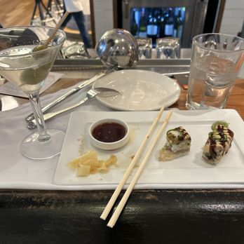 Hudson House - (Pressed tuna sushi in photo) - Seafood Near Me - Addison, Texas