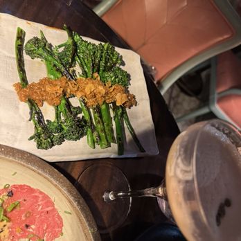 Sexy Fish Miami - Yummy broccolini - Seafood Near Me - Miami, Florida Sexy Fish Miami - Yummy broccolini - Seafood Near Me - Miami, Florida