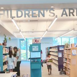 Newark Library - Children's section