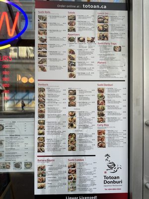 Menu photo 1 Totoan Donburi Vancouver, BC Menu photo 1 Totoan Donburi Vancouver, BC