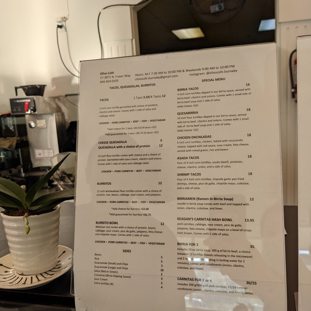 Olivo Cafe - Coffee & Tea Near Me - Burnaby, British Columbia Olivo Cafe - Coffee & Tea Near Me - Burnaby, British Columbia
