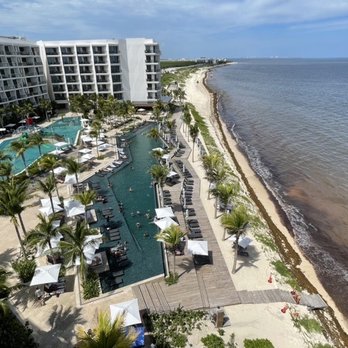 Hilton Cancun All-Inclusive - View from 6th floor ocean front corner room. - Hotels Near Me - Cancún, ROO Hilton Cancun All-Inclusive - View from 6th floor ocean front corner room. - Hotels Near Me - Cancún, ROO