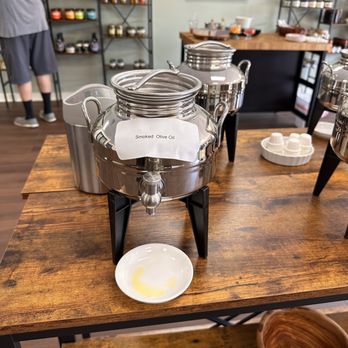 Willow's Cheese Shop - Some of the oils that you can taste test - Cheese Shops Near Me - San Antonio, Texas