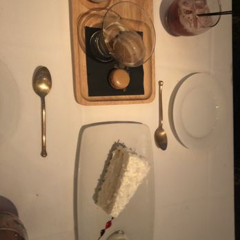 Nan Thai Fine Dining - Dessert: Affogato and Coconut Cake - Thai Near Me - Atlanta, Georgia Nan Thai Fine Dining - Dessert: Affogato and Coconut Cake - Thai Near Me - Atlanta, Georgia