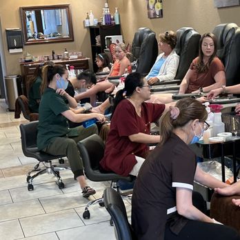 Luxury Nails and Spa - Working hard. Great atmosphere!! - Nail Salons Near Me - Castle Rock, Colorado Luxury Nails and Spa - Working hard. Great atmosphere!! - Nail Salons Near Me - Castle Rock, Colorado