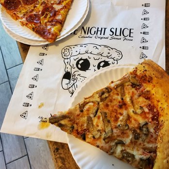 Mikey's Late Night Slice - Spicy ass pepperoni and roasted garlic and mushroom. Dope pizzas - Pizza Near Me - Cincinnati, Ohio Mikey's Late Night Slice - Spicy ass pepperoni and roasted garlic and mushroom. Dope pizzas - Pizza Near Me - Cincinnati, Ohio