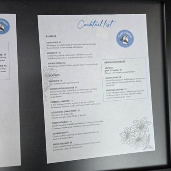 Cafe Hagen - Cocktail menu - Cafes Near Me - Seattle, Washington Cafe Hagen - Cocktail menu - Cafes Near Me - Seattle, Washington