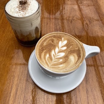 Lofty Coffee - Cloud with a Chance of a cold Brew & salted caramel latte - Coffee & Tea Near Me - San Diego, California