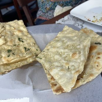 Curry Indian Grill - Garlic naan - Indian Near Me - Bethany, Oklahoma