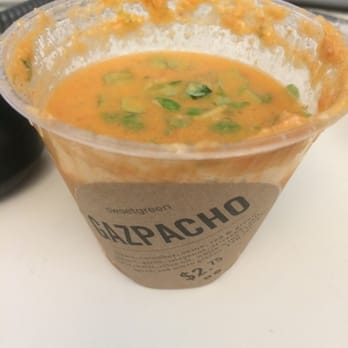 sweetgreen - Healthy Salads, Wraps, and Bowls - The Gazpacho! - Salad Near Me - Arlington, Virginia sweetgreen - Healthy Salads, Wraps, and Bowls - The Gazpacho! - Salad Near Me - Arlington, Virginia