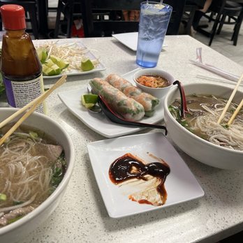 Pho Saigon Le - Shrimp A2. Spring Rolls with Shrimp (3 rolls) 13. Rare Steak Pho 14. Brisket Pho - Vietnamese Near Me - Victorville, California Pho Saigon Le - Shrimp A2. Spring Rolls with Shrimp (3 rolls) 13. Rare Steak Pho 14. Brisket Pho - Vietnamese Near Me - Victorville, California