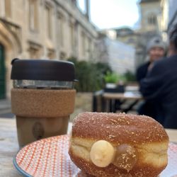 The Missing Bean - Dulce de Leche doughnut