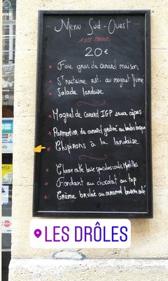 Menu photo 4 Les Drôles Bordeaux, 33