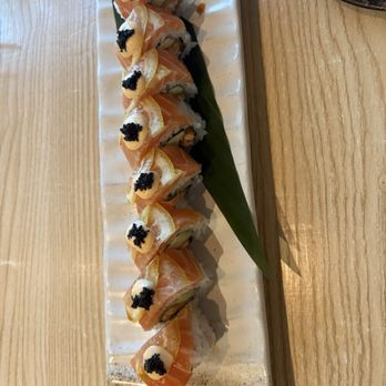 Dada Sushi Izakaya - Yuzu Salmon roll - Sushi Bars Near Me - Corona, California Dada Sushi Izakaya - Yuzu Salmon roll - Sushi Bars Near Me - Corona, California