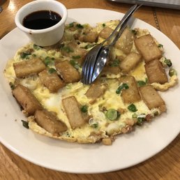 Rice Cake Omelette Rice Cake Omelette