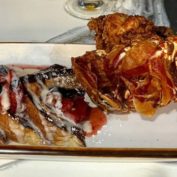 Table 22 - Black Wall Street French Toast with Lobster tail - Soul Food Near Me - Tampa, Florida Table 22 - Black Wall Street French Toast with Lobster tail - Soul Food Near Me - Tampa, Florida