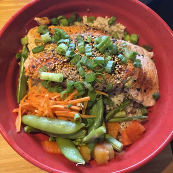 Tokyo Joe's - Sesame Salmon Bowl - Asian Fusion Near Me - Aurora, Colorado Tokyo Joe's - Sesame Salmon Bowl - Asian Fusion Near Me - Aurora, Colorado