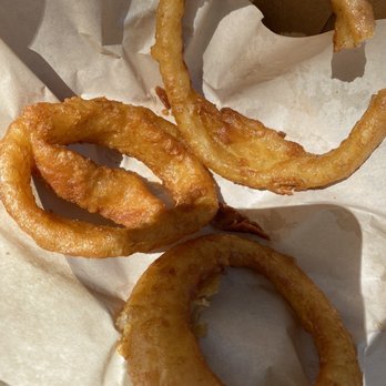 HOOK’d Bar and Grill - Onion rings, yum, half order devoured quickly. - Breakfast & Brunch Near Me - Santa Barbara, California HOOK’d Bar and Grill - Onion rings, yum, half order devoured quickly. - Breakfast & Brunch Near Me - Santa Barbara, California