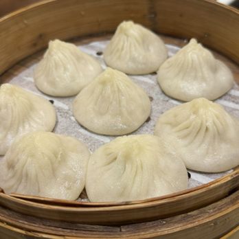 Din Ding Dumpling House - Three orders of pork xiao long bao ( eight per order ) . - Dim Sum Near Me - Fremont, California Din Ding Dumpling House - Three orders of pork xiao long bao ( eight per order ) . - Dim Sum Near Me - Fremont, California