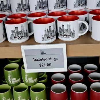 360 Chicago - Souvenirs available on the Observation Deck - Observatories Near Me - Chicago, Illinois