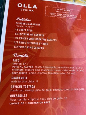 Menu photo 1 Olla Cocina San Jose, CA Menu photo 1 Olla Cocina San Jose, CA