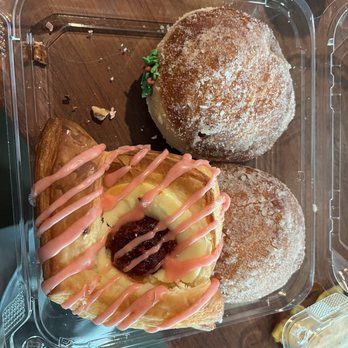 Cafecito - Guava pastry on top and two berliners - Coffee & Tea Near Me - Phoenix, Arizona