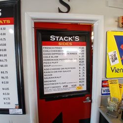 Stacks Chicago Style Eats - Menu summer 2025