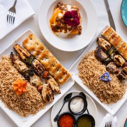 Saffron Kitchen - Kabobs and Side Butternut Squash