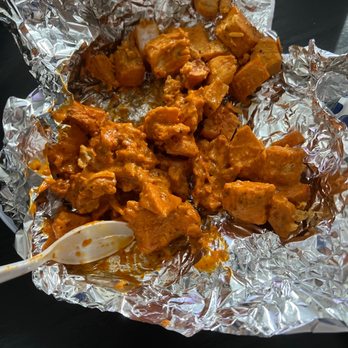 Mount Everest Momo Cafe - chicken wings wrapped in tin foil - Himalayan/Nepalese Near Me - Boise, Idaho
