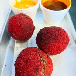 The Taco Spot - Hot Cheeto birria balls!