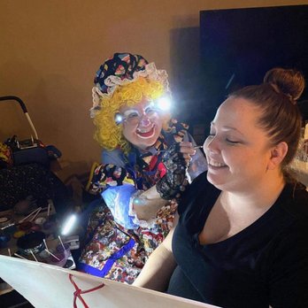 AZ Clowns - Even brought her own head lamp - Balloon Services Near Me AZ Clowns - Even brought her own head lamp - Balloon Services Near Me