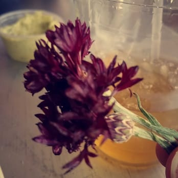 Desert Roots Kitchen - Your meal is garnished with edible flowers! - Vegan Near Me - Tempe, Arizona