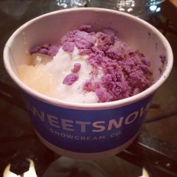 SweetSnow - Original with Ube cookies. So delicious! - Desserts Near Me - Northridge, California SweetSnow - Original with Ube cookies. So delicious! - Desserts Near Me - Northridge, California