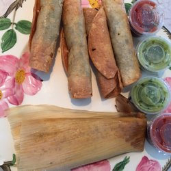 A take-home treat from Victoria's Authentic Mexican Food.