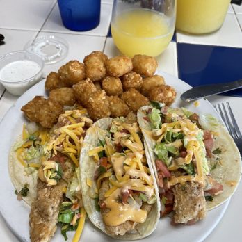 Brookside By Day - Killer fish tacos- on the special board. - Breakfast & Brunch Near Me - Tulsa, Oklahoma