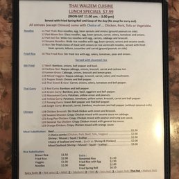 Menu Menu