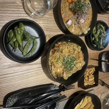 Yunta Nikkei - Yunta Ceviche, Edamame, Seafood rice, Plaintain chips - Peruvian Near Me - Charlotte, North Carolina Yunta Nikkei - Yunta Ceviche, Edamame, Seafood rice, Plaintain chips - Peruvian Near Me - Charlotte, North Carolina