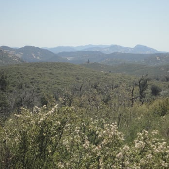 Cuyamaca Rancho State Park - The beautiful view looking south from Harvey Moore Trail on our way to Granite Springs Primitive Camp. - Campgrounds Near Me - Julian, California