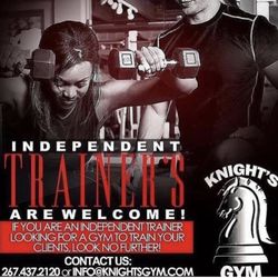 Knights Gym - Run your own personal training business at Knights Gym!