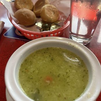 El Pollo Inka - Complimentary soup and bread! - Peruvian Near Me - Lawndale, California El Pollo Inka - Complimentary soup and bread! - Peruvian Near Me - Lawndale, California