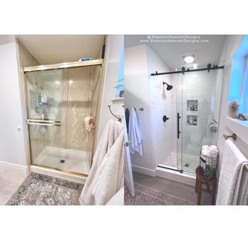 United Home Constructors - Before and after: remove shower insert, tile floor to ceiling, new fixtures and doors. - General Contractors Near Me - Pleasant Hill, California United Home Constructors - Before and after: remove shower insert, tile floor to ceiling, new fixtures and doors. - General Contractors Near Me - Pleasant Hill, California