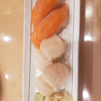 Sushi Kisen - additional orders: salmon & Hokkaido scallop. - Japanese Near Me - Arcadia, California Sushi Kisen - additional orders: salmon & Hokkaido scallop. - Japanese Near Me - Arcadia, California